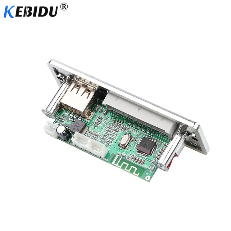 Kebidu Bluetooth MP3 Decoder Board Car Remote Controller Decoding Player Module Support FM Radio USB/SD LCD Screen | Электроника
