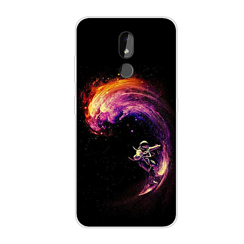 Чехол для Nokia 2 чехол телефона мягкий силиконовый накладка с 3D принтом 3 4 5 1 Plus X5 2019