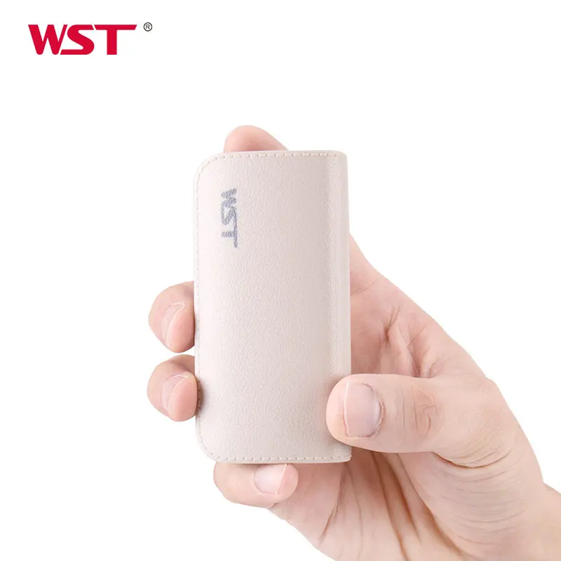 Внешний мини аккумулятор WST 5200 мАч портативный внешний USB для Xiaomi/iPhone/Huawei с