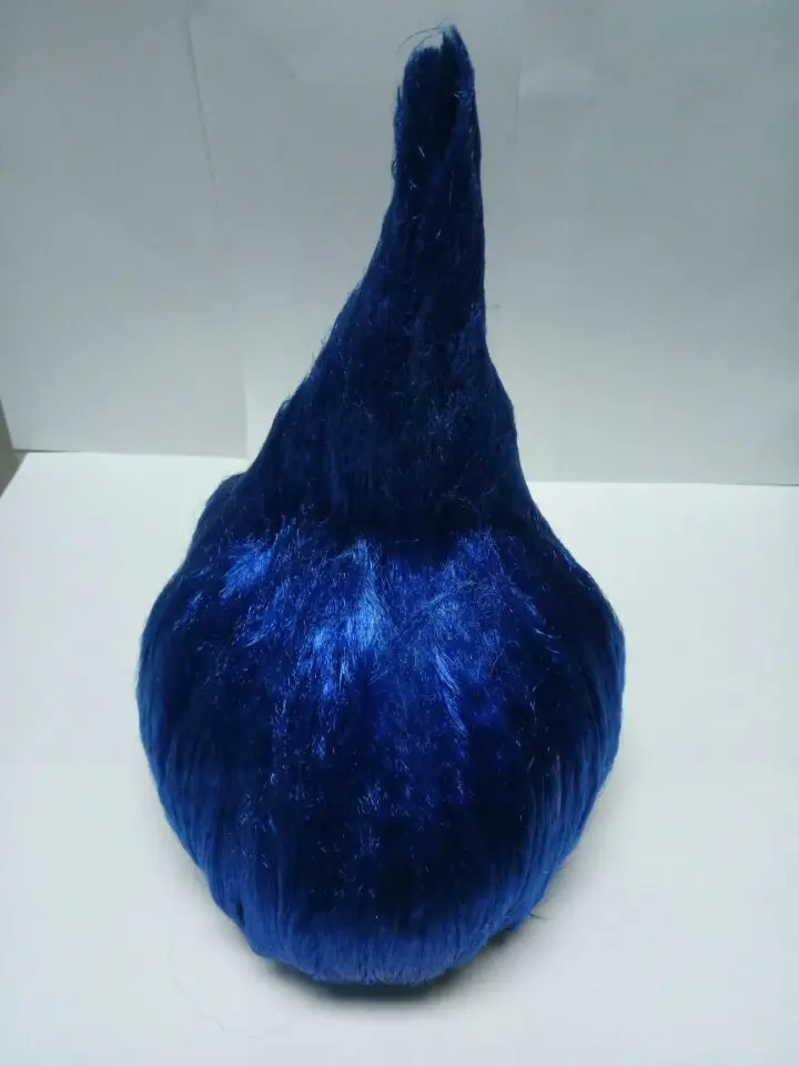 Парик для взрослых и детей DHL 30 шт./лот тролли Королевский синий парик ветки