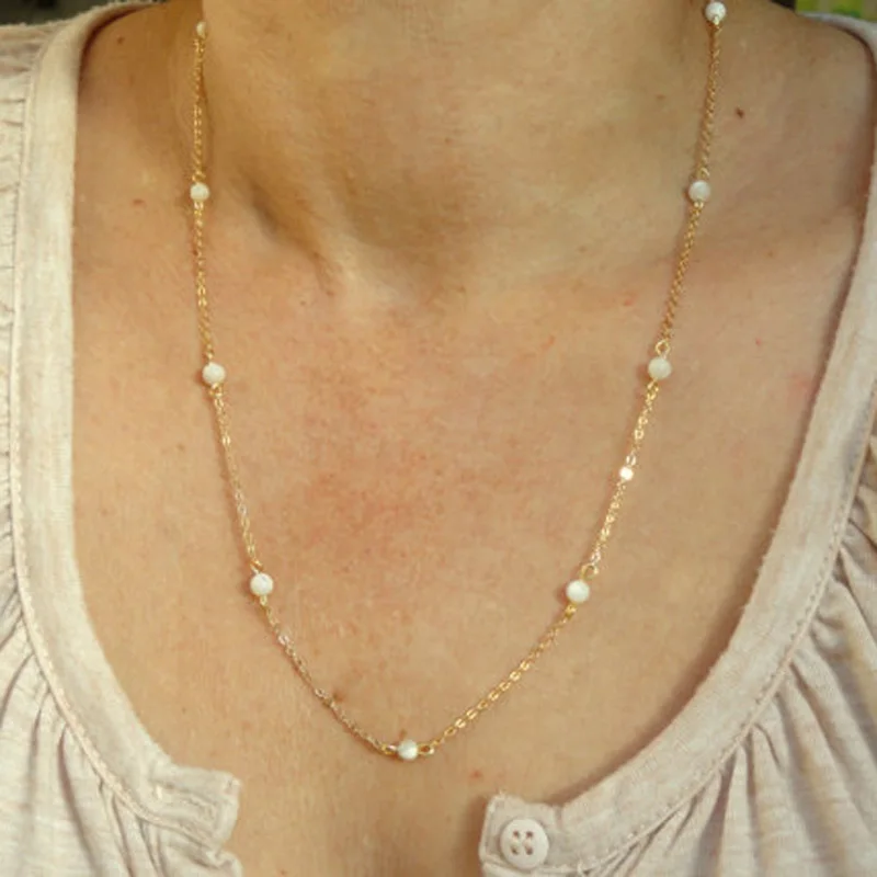 Fashion new bead Vintage Collar Bohemian Crystal Necklace for Women Choker Chain Statement Pendants indian jewelry | Украшения и