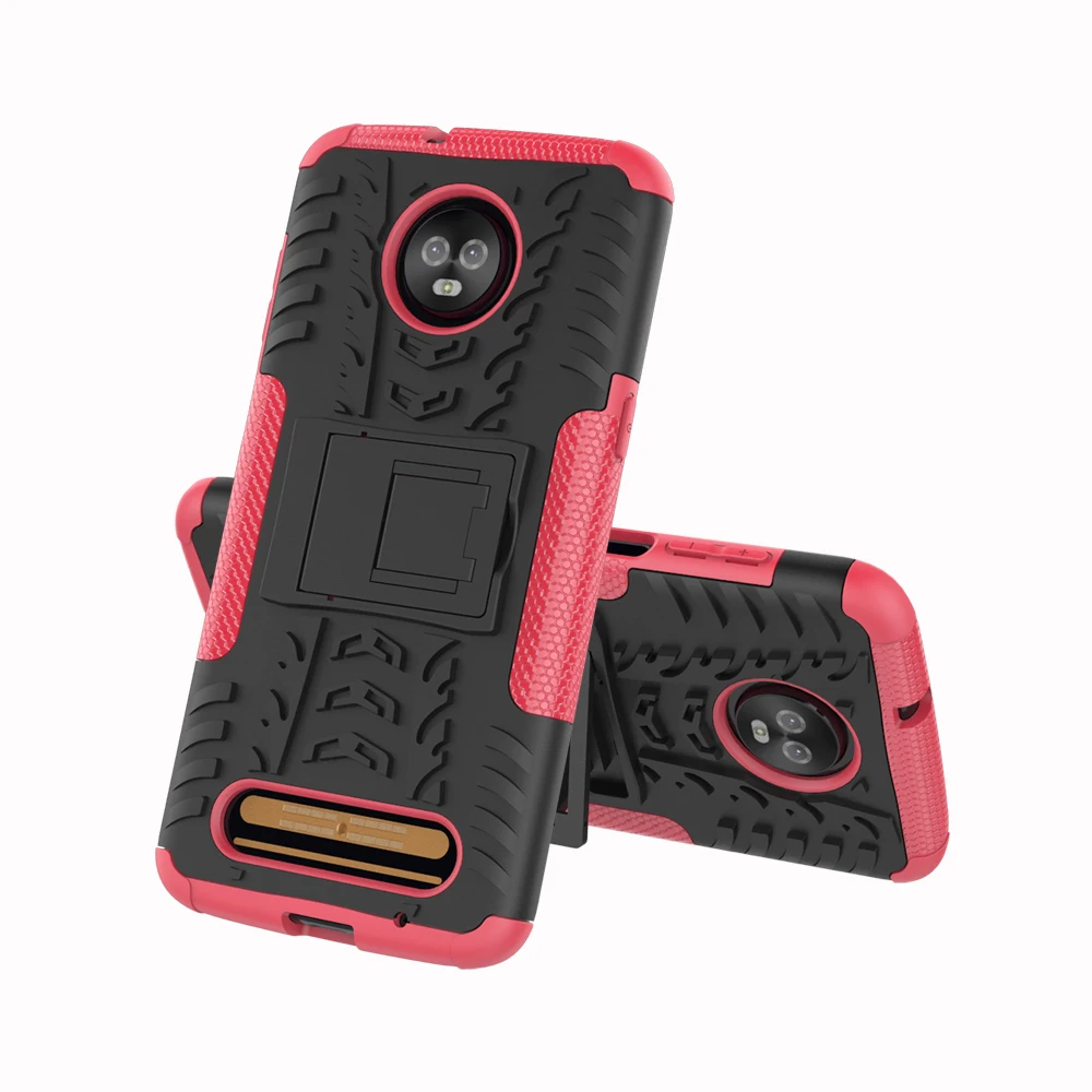 Чехол для Motorola Moto Z3 Play пластиковый силиконовый чехол из ТПУ телефона Z 3 Armor 2 в 1