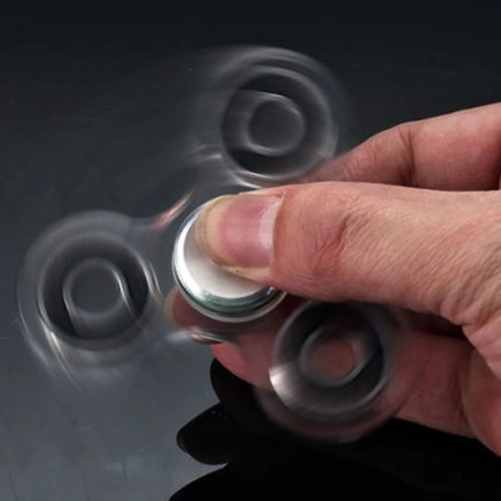 Прозрачный палец блесны Непоседа ручной Spinner взрослых детей Игрушки-антистресс |