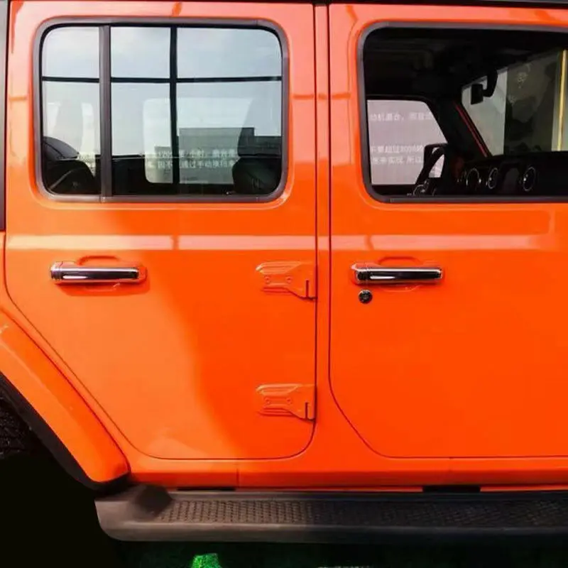 Новый углеродное волокно вид дверные ручки крышки отделка 10 шт. для Jeep Wrangler JL 2018