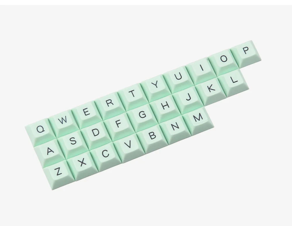Kbdfans Новое поступление dsa keycap топ печатные брелки 26 клавиш механическая клавиатура