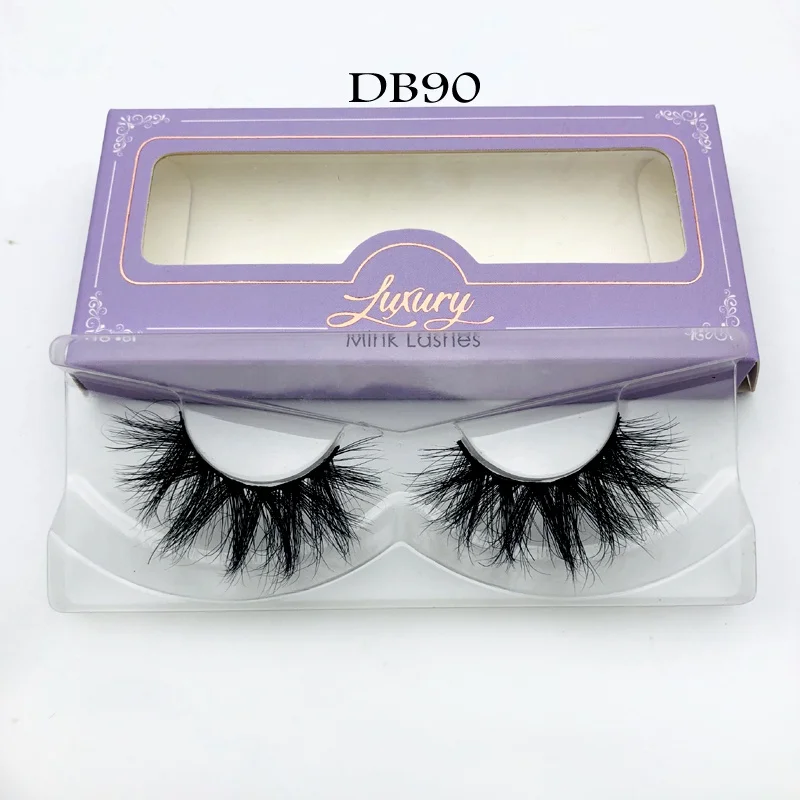 DB90 shipping1pcs/лот 3D норки ресницы натуральные длинная полоса 3d Миконос накладные ресницы для наращивания - Цвет: DB90
