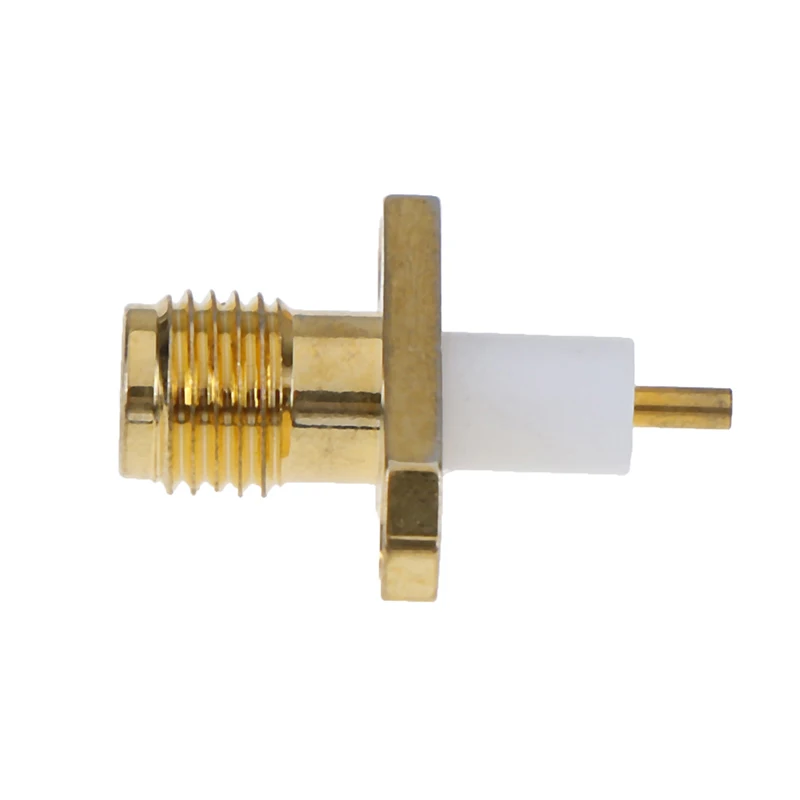 Горячая продажа SMA гнездо шасси PTFE w/2 отверстия Фланцевая панель RF разъем 1