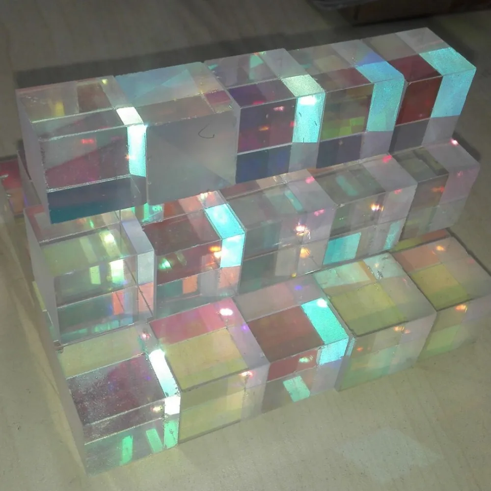 Высокое качество дефектное Оптическое стекло призма для вечеринки украшение