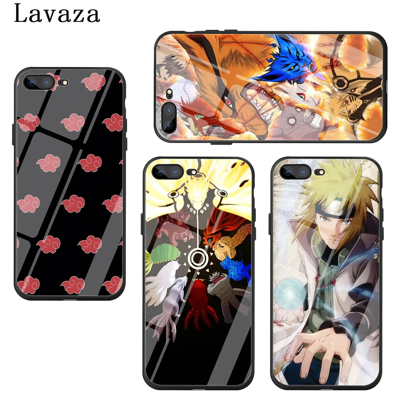 Lavaza Hokage Naruto Kakashi чехол для телефона из закаленного стекла Apple iPhone XR X XS Max 6 6S 7 8 Plus 5 5S