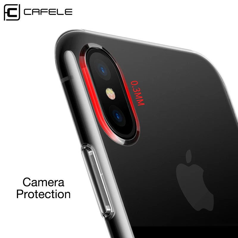 Cafele TPU чехол для телефона iPhone Xs XR MAX 7 Plus 5 5S SE кристально чистый телефона|case for