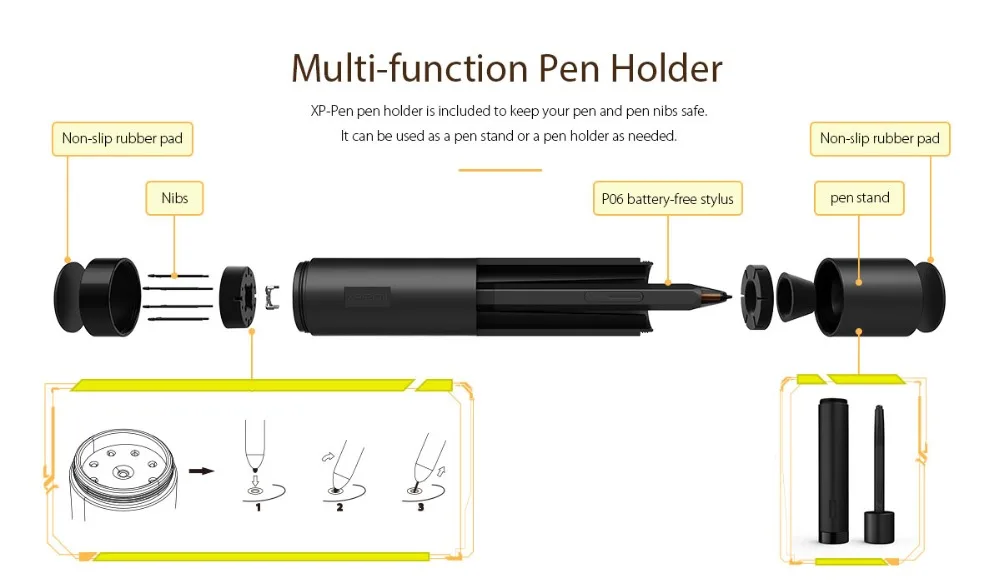 XP-PEN Artist 12 графический планшет для рисования планшет монитор для рисования 1920X1080 HD ips с кнопками быстрого доступа и сенсорной панелью(+ P06