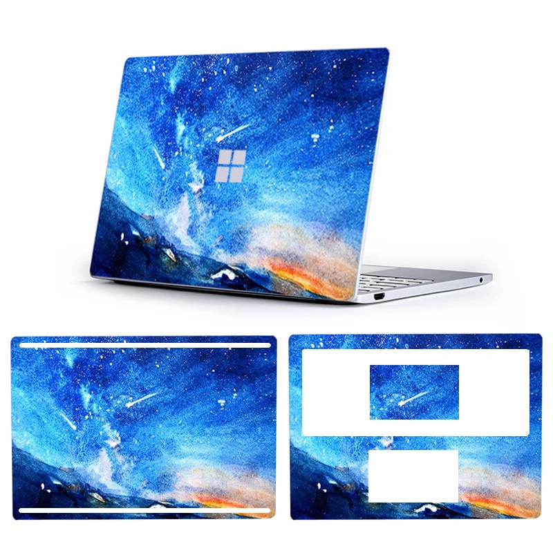 Наклейки на ноутбук для microsoft Surface Book 2 13,5 15 дюймов, окрашенный Полностью Защитный чехол для Surface book 13,5, чехол для ноутбука