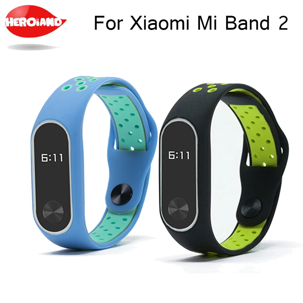 Браслет для mi band 2 модный легкий вентилируемый умный браслет на запястье Xiaomi Mi Band