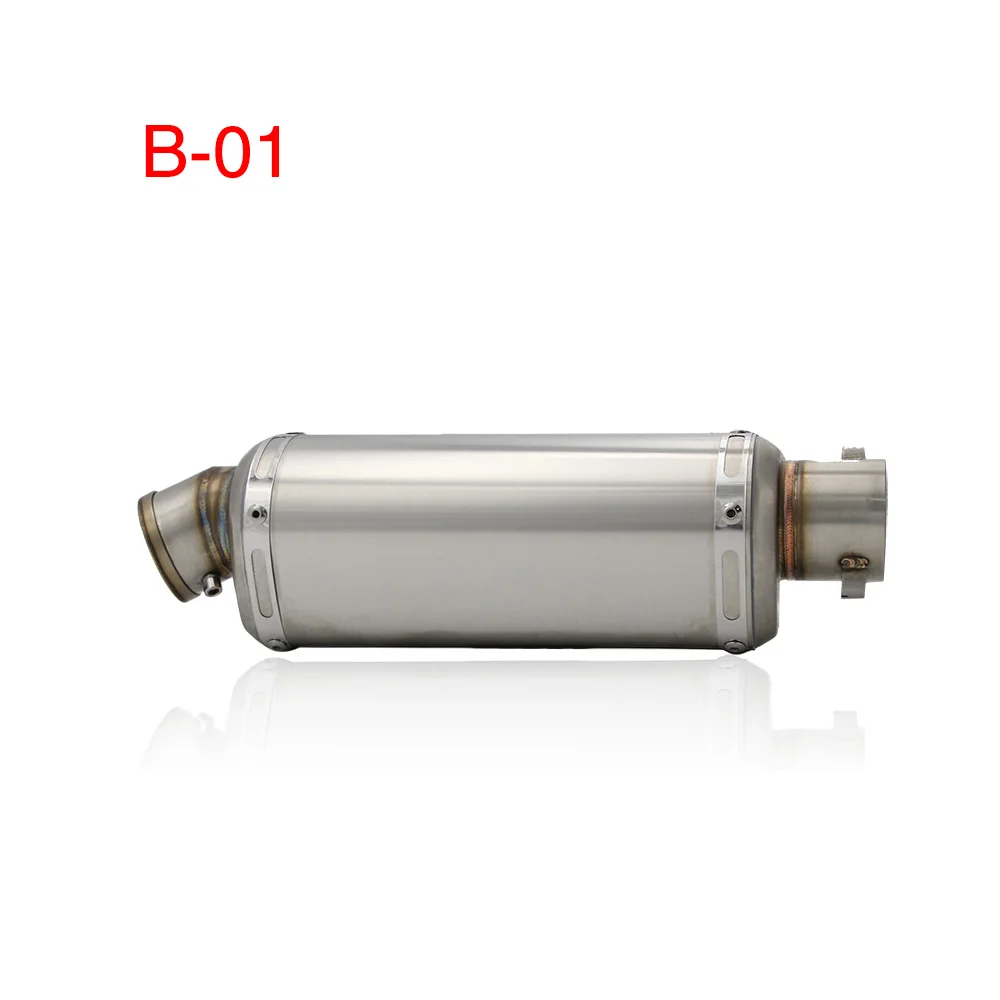 B-01 Alconstar-мотоцикл Yoshimura выхлопная труба для Suzuki для Honda глушитель титановый цвет скутер мотоцикл ATV питбайк кафе гонщик - Цвет: B-01