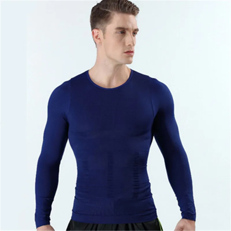 Утягивающее белье для больных гинекомастией для мужчин корсет контроль груди триммер для живота Abdo мужской жиросжигатель пояс для похудения Мужская осанка футболка Корректирующее белье