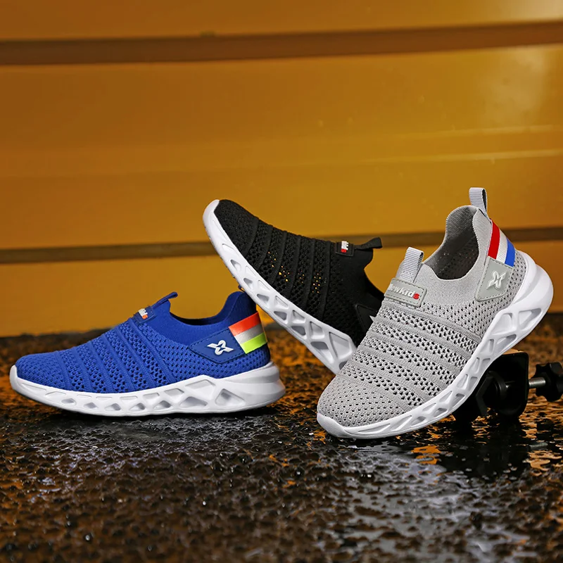 Hot 2019 Summer Kids Shoes For Boys Children Sport Mesh Fashion Sneakers Breathable Comfortable 28-38 | Детская одежда и обувь