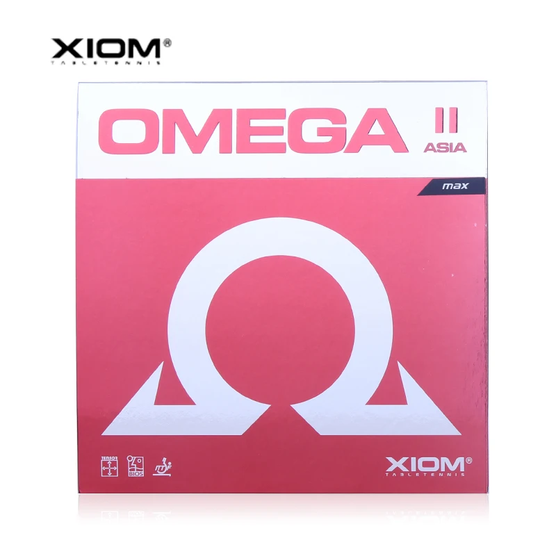 Оригинальный Xiom Omega 2 Asia Профессиональный резиновый для настольного тенниса пинг