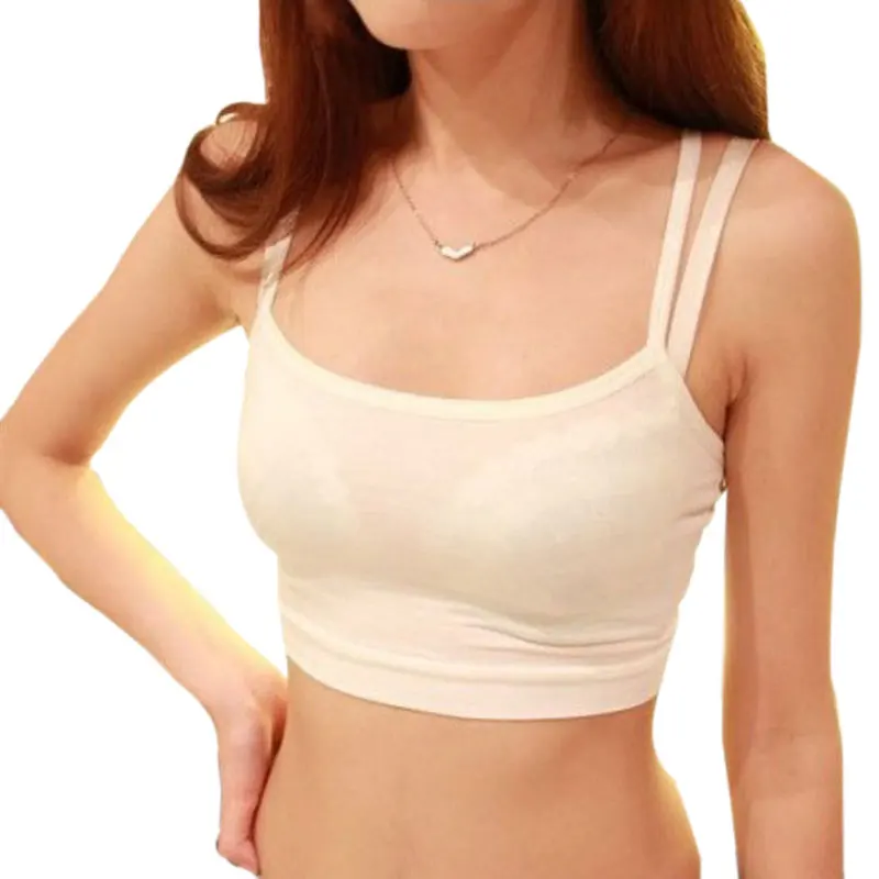 Нижнее белье женское черное белое с дышащей бабочкой|tops blusas|cropped femininosexy back |