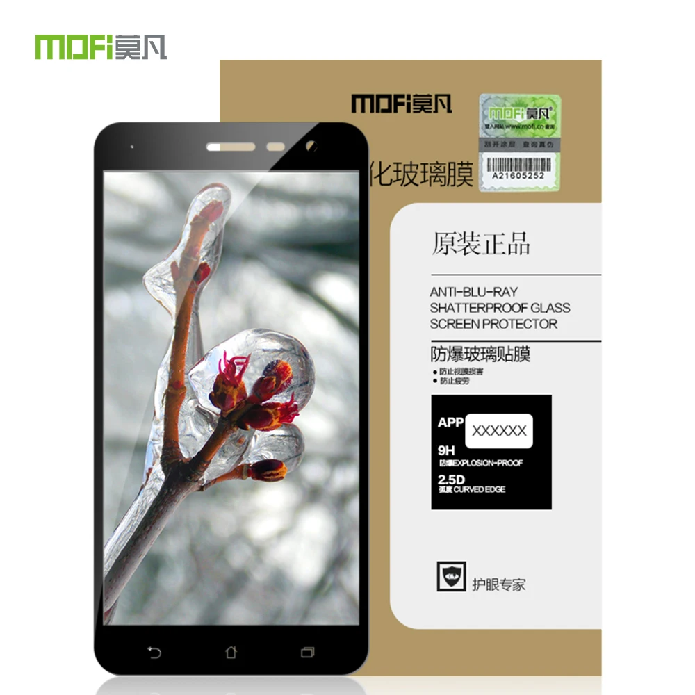 Закаленное стекло mofi пленка для Asus Zenfone 3 ZE552KL 5 &quot цветная защитная 9H | Мобильные