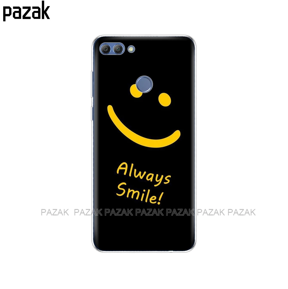 52242 Чехол для huawei P Smart чехол Enjoy 7S Мягкий ТПУ силиконовый чехол-накладка для huawei P Smart Coqa чехол с принтом - Цвет: 52242