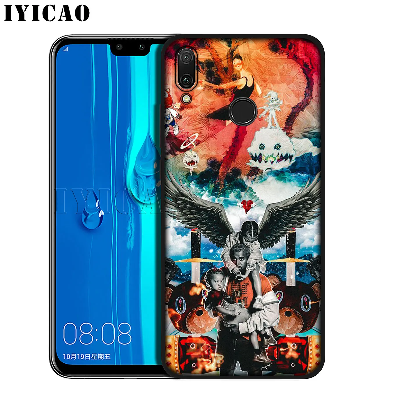 IYICAO Kanye West Yeezus Мягкий силиконовый чехол для телефона Huawei Mate 30 20 10 Pro Lite Nova 5I 4 3i 3 2i