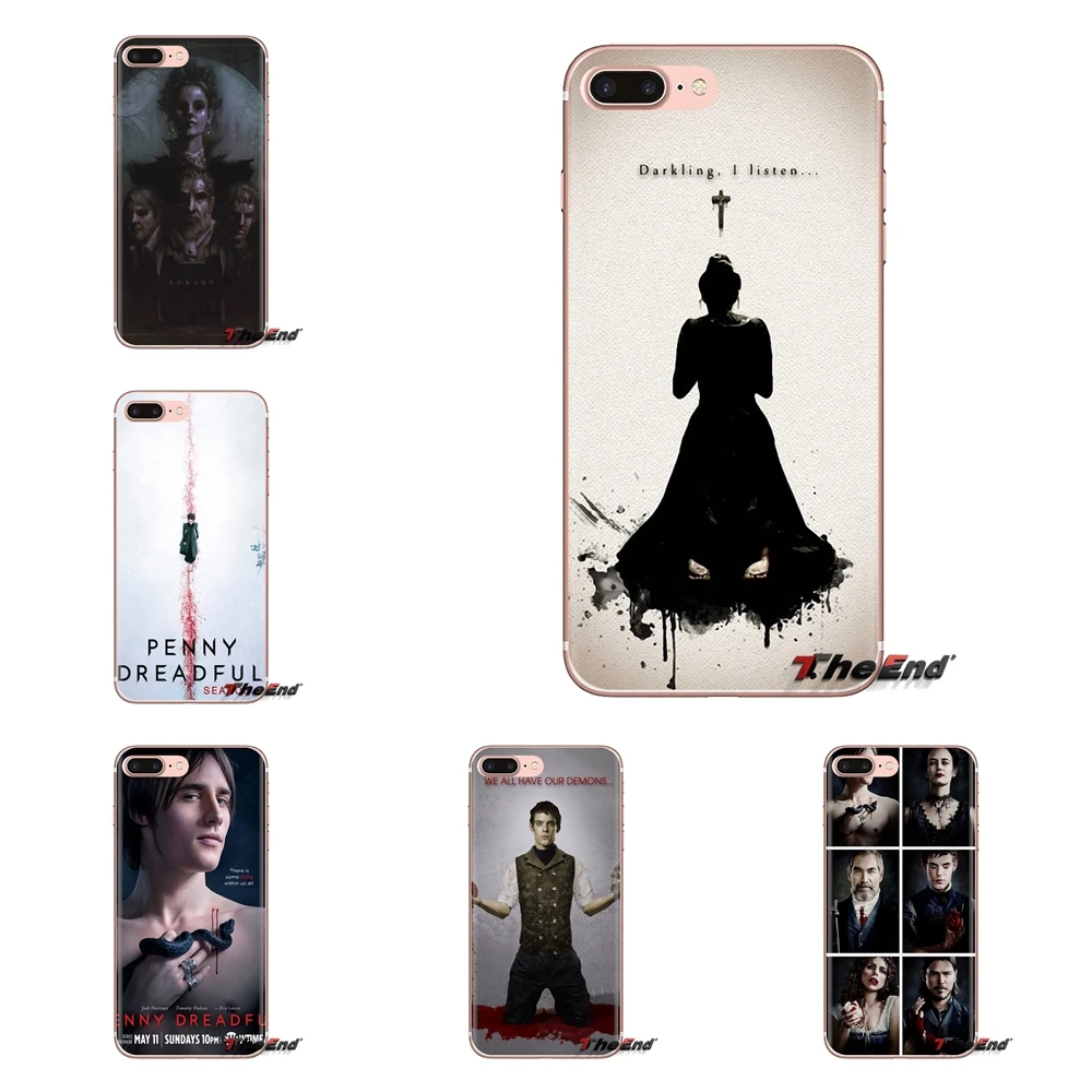 Прозрачный мягкий ТПУ чехол для Xiaomi Redmi 4A S2 Note 3 3S 4 4X 5 Plus 6 7 6A Pro Pocophone F1 Penny Dreadful Horror TV