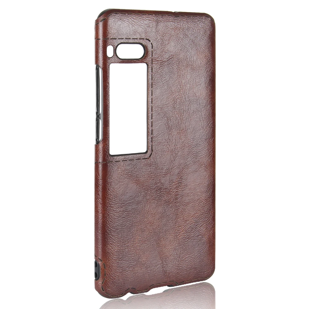 subin New For Meizu Pro7 Plus Case 5.7inch Soft TPU+PU Leather Paste skin Silicone Cover Pro 7 Phone Cases |