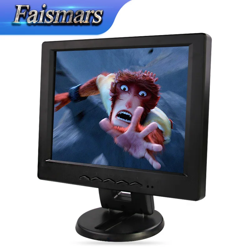 10 дюймов VGA разрешение 800 * 600 4:3 TFT LCD монитор компьютера для компьютера|monitor inch|computer