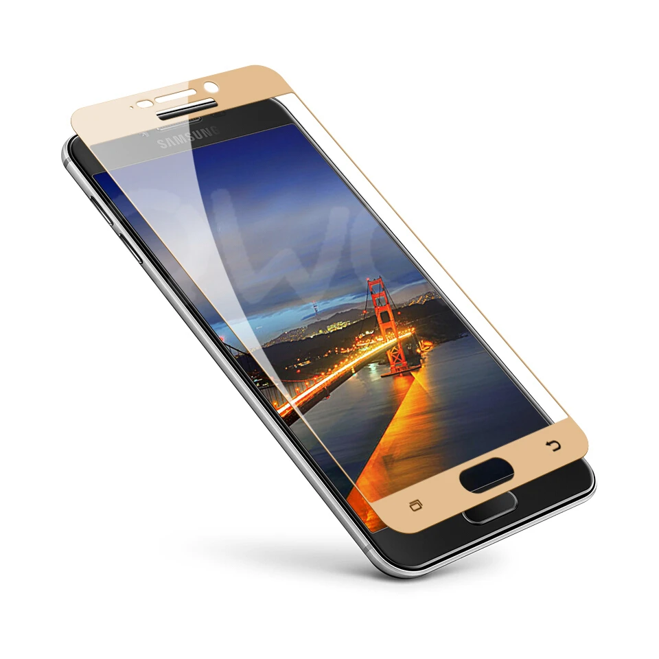9H полное покрытие закаленное стекло для samsung Galaxy A3 A5 A7 17 Защитная крышка для экрана для samsung j3 j5 j7 16 Европейское стекло