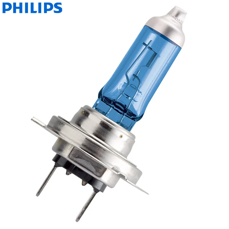 Philips Crystal Vision H7 12V 55W PX26d 12972CVSM 4300K яркая белая Автомобильная галогенная передняя фара Hi/lo Противотуманные фары(две упаковки