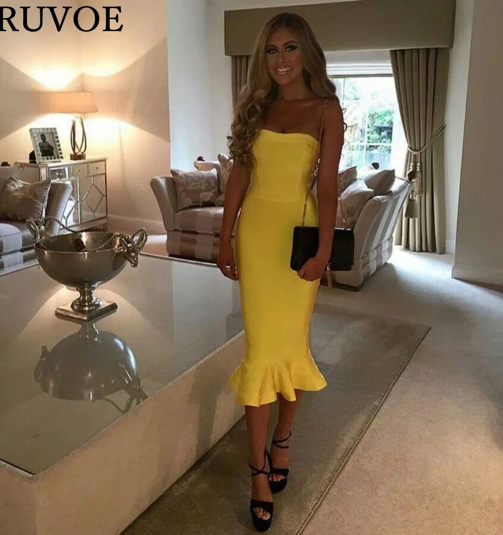 Оптовая продажа женское летнее желтое черное красное облегающее платье YQ63|bandage