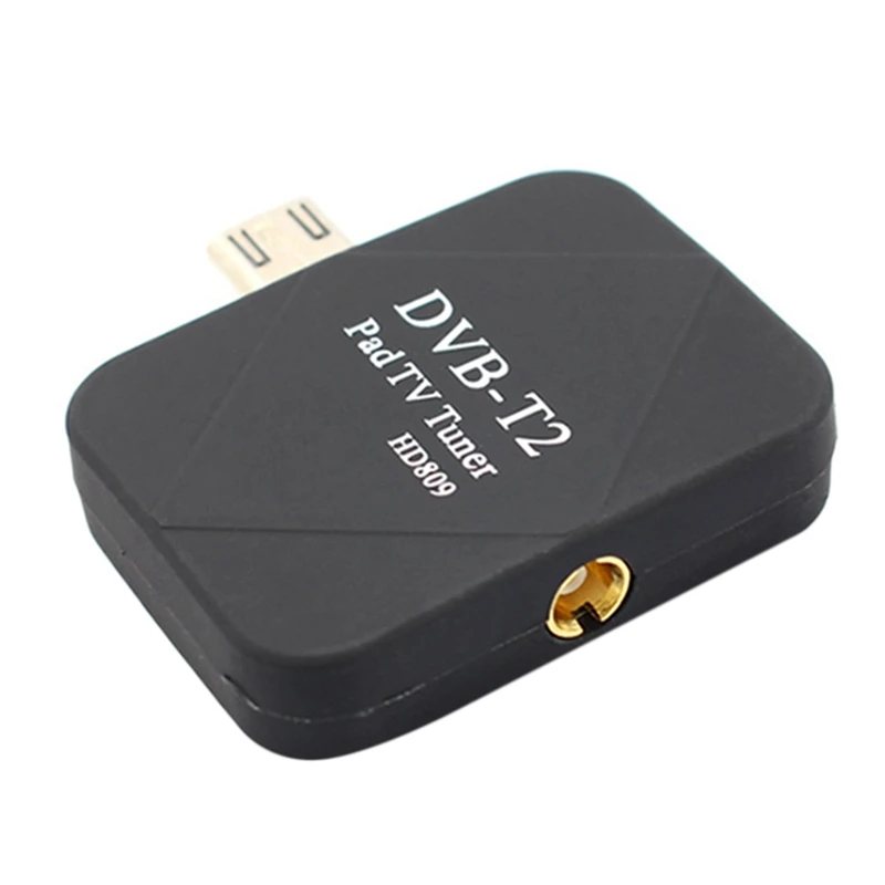 Микро Usb Dvb T2 T мобильный ТВ тюнер приемник цифровая палка для Android телефон Pad часы