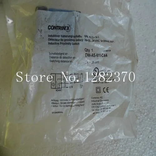 

[SA] New original authentic special sales CONTRINEX sensor switch DW-AS-601-C44-304 spot