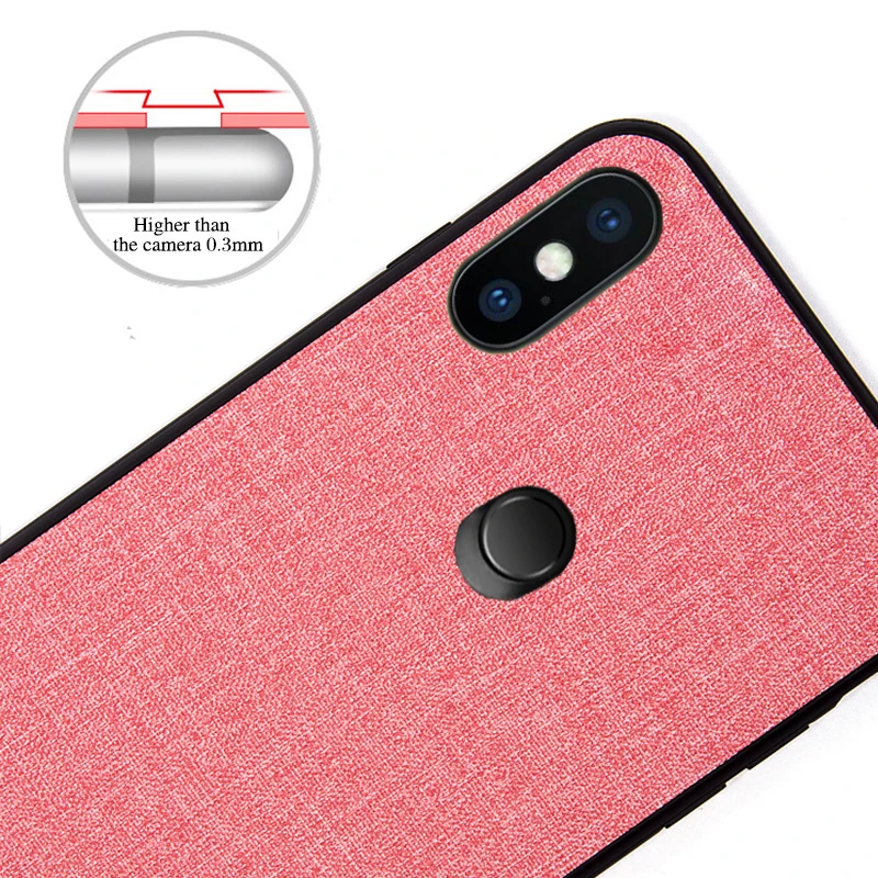 Тканевый чехол для Xiaomi mi 8 Se Pro A2 Lite 6x 5x A1 Max 3 x 2s 2 Red S2 Y2 5 Plus 6a Note 6 силиконовый |