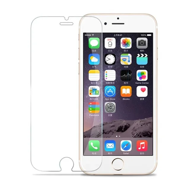 Новое закаленное стекло высокой четкости для iphone X 8 7 6 Plus 5S 5 5C 4 защитная пленка
