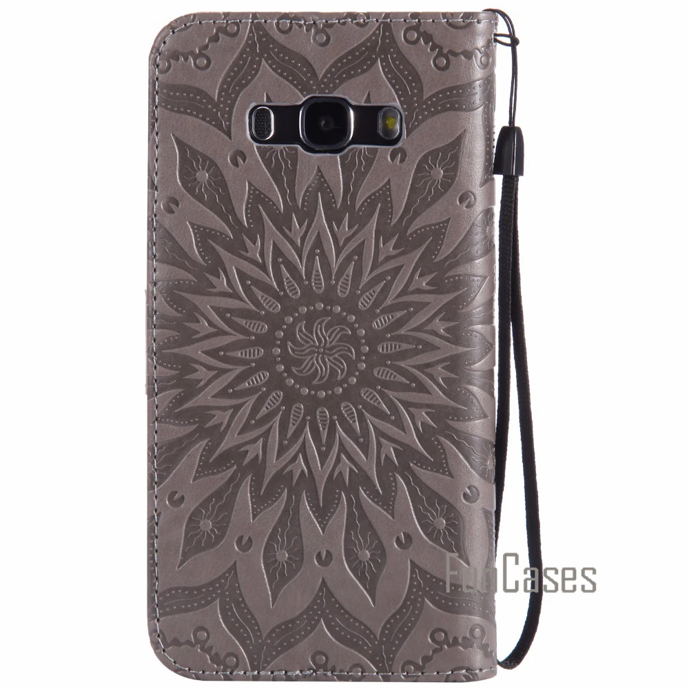 Рельефный чехол на магнитном замке coque samsung Galaxy J7/J7 2016 fundas J7 покрывающая телефон по