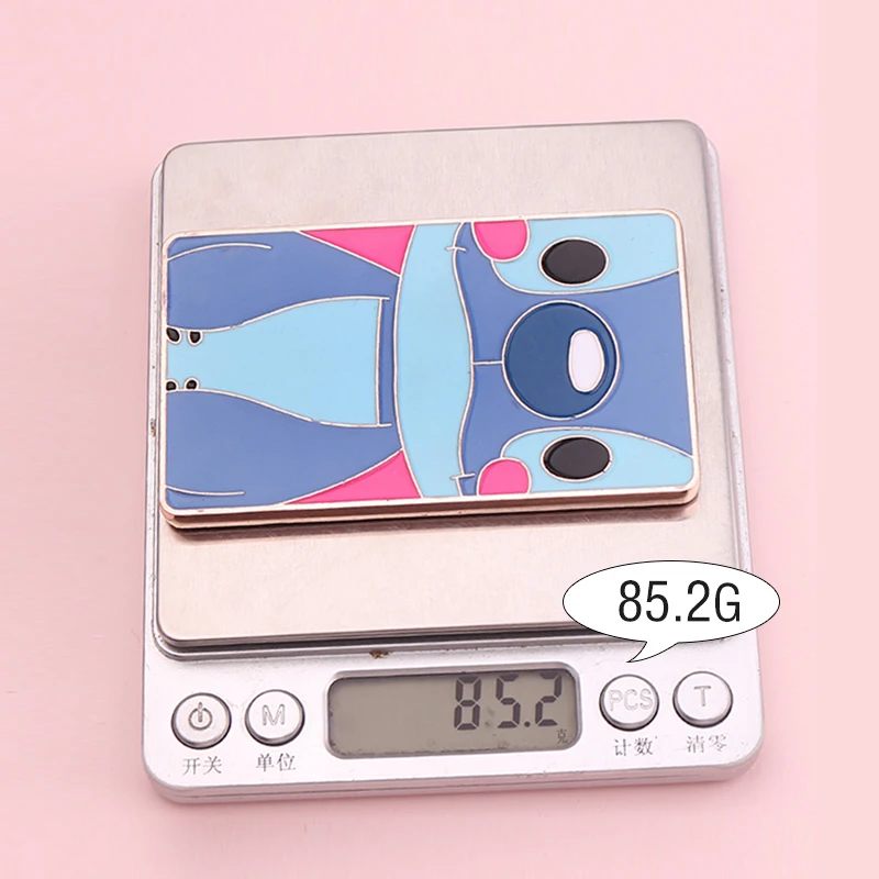 Kawaii аниме Лило и Стич макияж зеркало гребень мультфильм косметическое зеркало компактный карманный инструмент для красоты Металлический Гребень как подарок