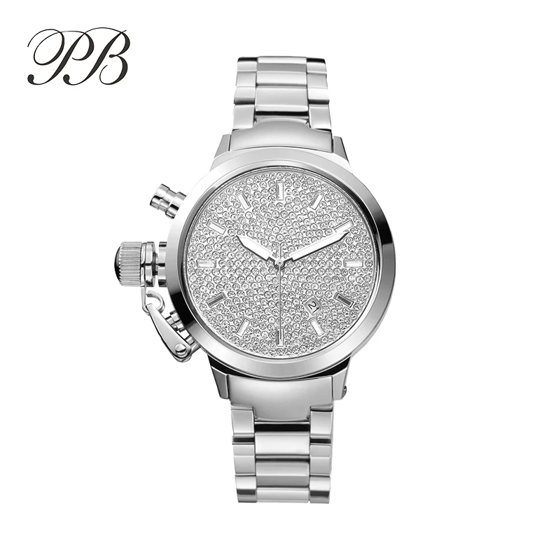 Женские часы Топ люксовый бренд принцесса бабочка бизнес Кристалл