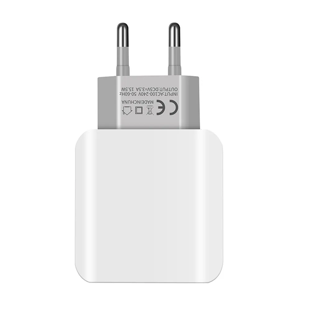 Maxsharer Quick charge 3.0 3 Port 5V 2.4A for Iphone 7 8 EU US Plug Mobile Phone Fast charger charging Samsug s8 s9 Huawei | Мобильные