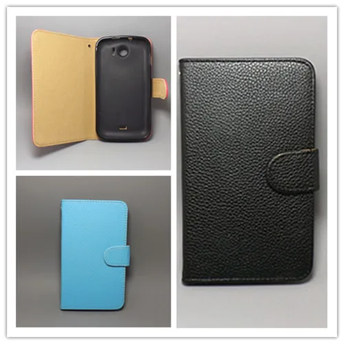 Кожаный чехол книжка с текстурой личи для HTC EVO 3D G17 Бесплатная доставка|flip case|leather