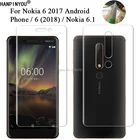 Для Nokia 6,16 (2018) 2nd Nokia6 мягкая ТПУ Передняя Задняя полная защита экрана прозрачная защитная пленка + инструменты для очистки