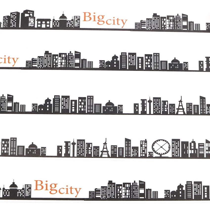 Рисунок 3 - 15 мм * 10 м коробка посылка город черный