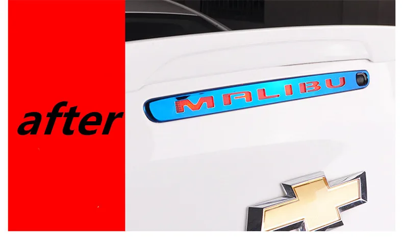 Для 2013 CHEVROLET MALIBU задние фонари стоп-сигнал накладка наклейки автомобиля-Стайлинг