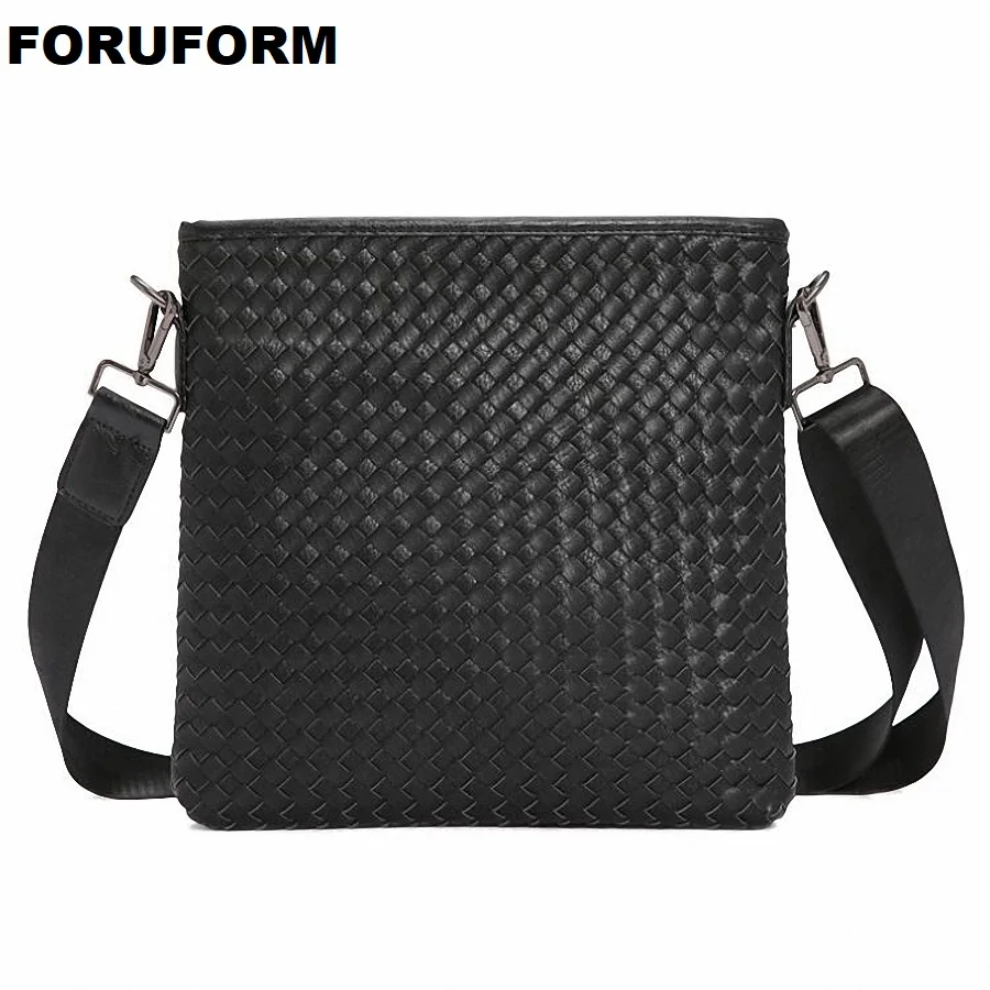 Новое поступление мужские плетеные сумки мессенджеры дорожные деловые высокого