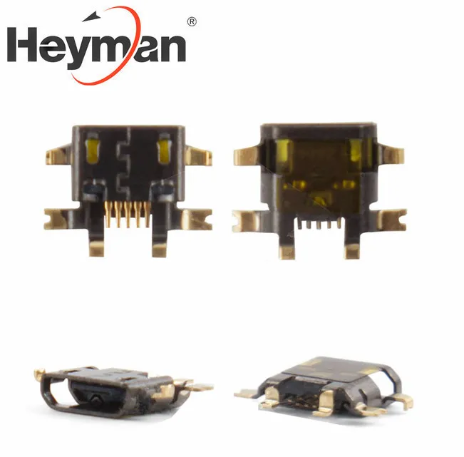 Зарядный разъем Heyman для HTC T320e One V T326e Desire SV T328e X T328w (5 pin micro USB type B)|charging connector|htc usb