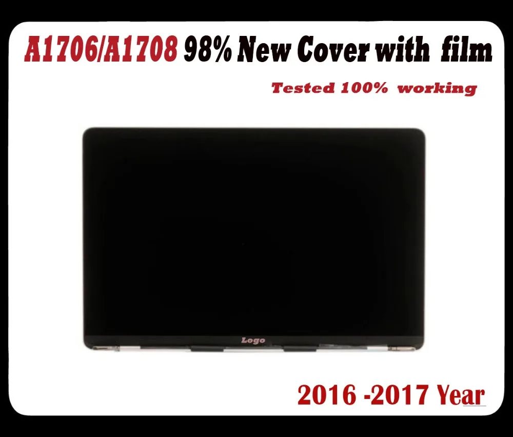 Оригинал 100% рабочее пространство серый цвет для Macbook Pro retina A1706 ЖК-сборка 13 дюймов