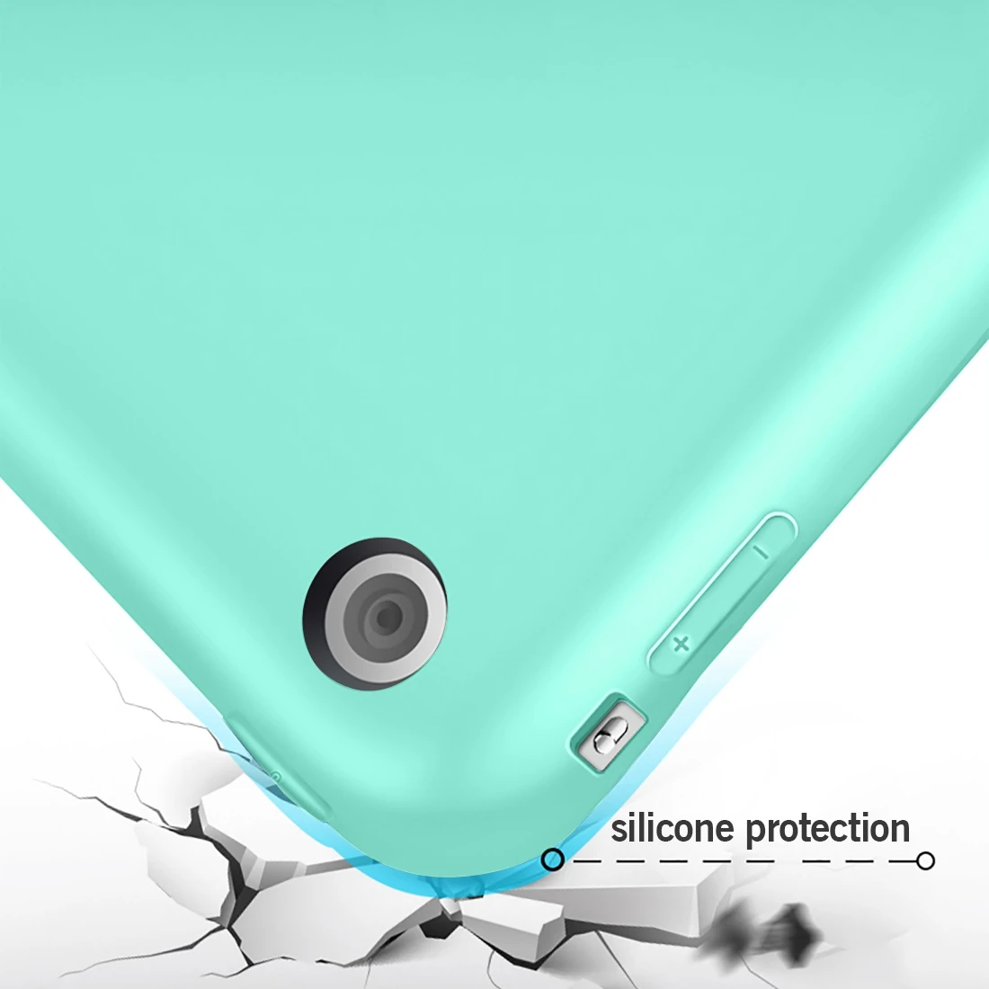 Тройной чехол с подставкой для iPad Mini мягкий из ПУ кожи силикона 5 4 3 2 1 умный