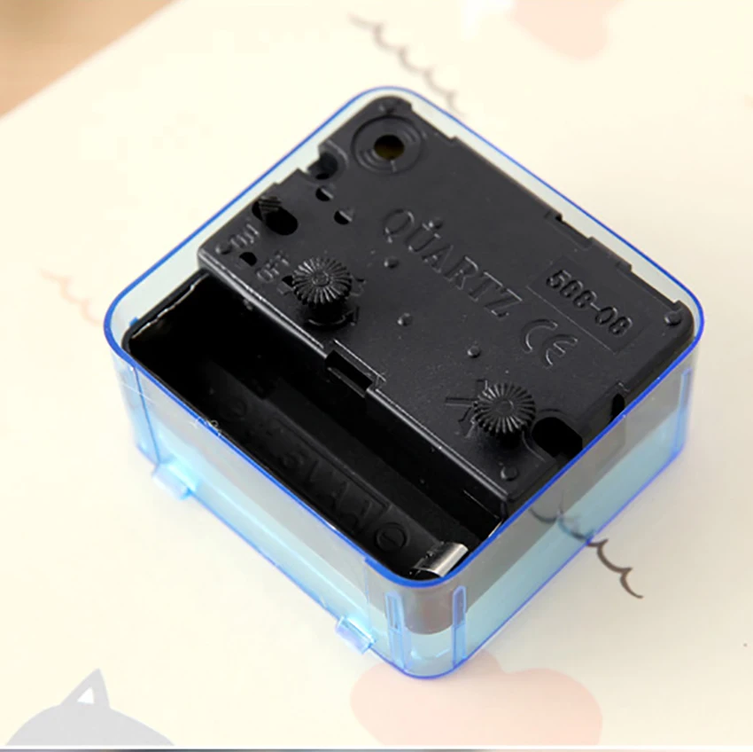 1 шт. студенческий будильник Квадратный маленький компактный Кварцевый