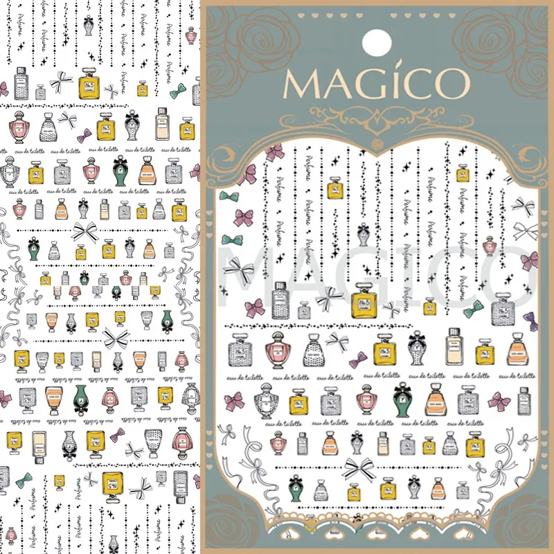 Наклейки для дизайна ногтей 3 шт.|nail wraps|full nail wrapsnail art stickers |