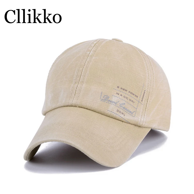 

Cllikko, 2019, высококачественные Брендовые мужские бейсболки Snapback, бейсбольные кепки с потертостями в джинсовом стиле, бейсболки хип-хоп для муж...